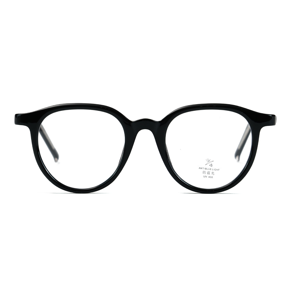 Gafas transparentes elegantes y cómodas para mujer con bloqueo de luz azul