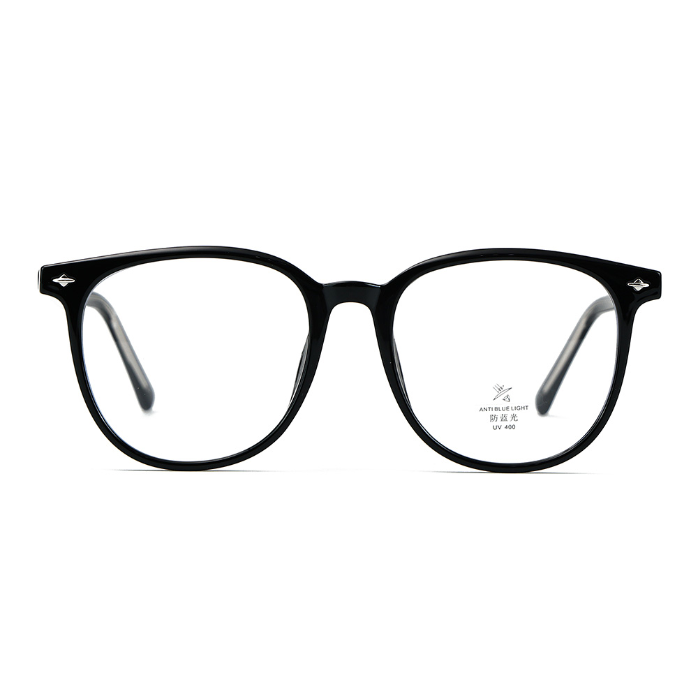 Gafas de luz azul de gran tamaño TR estilo coreano para mujer