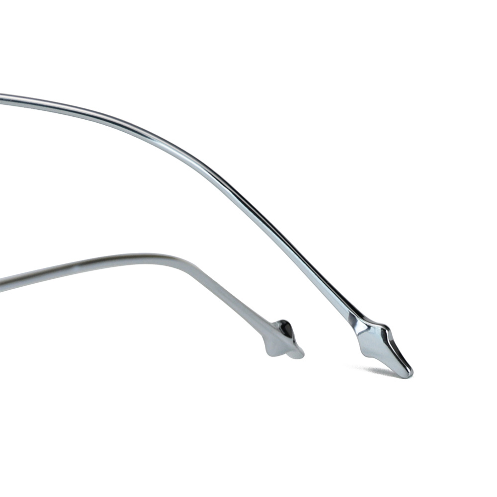 Gafas de sol modernas con protección UV y polígono con montura pequeña