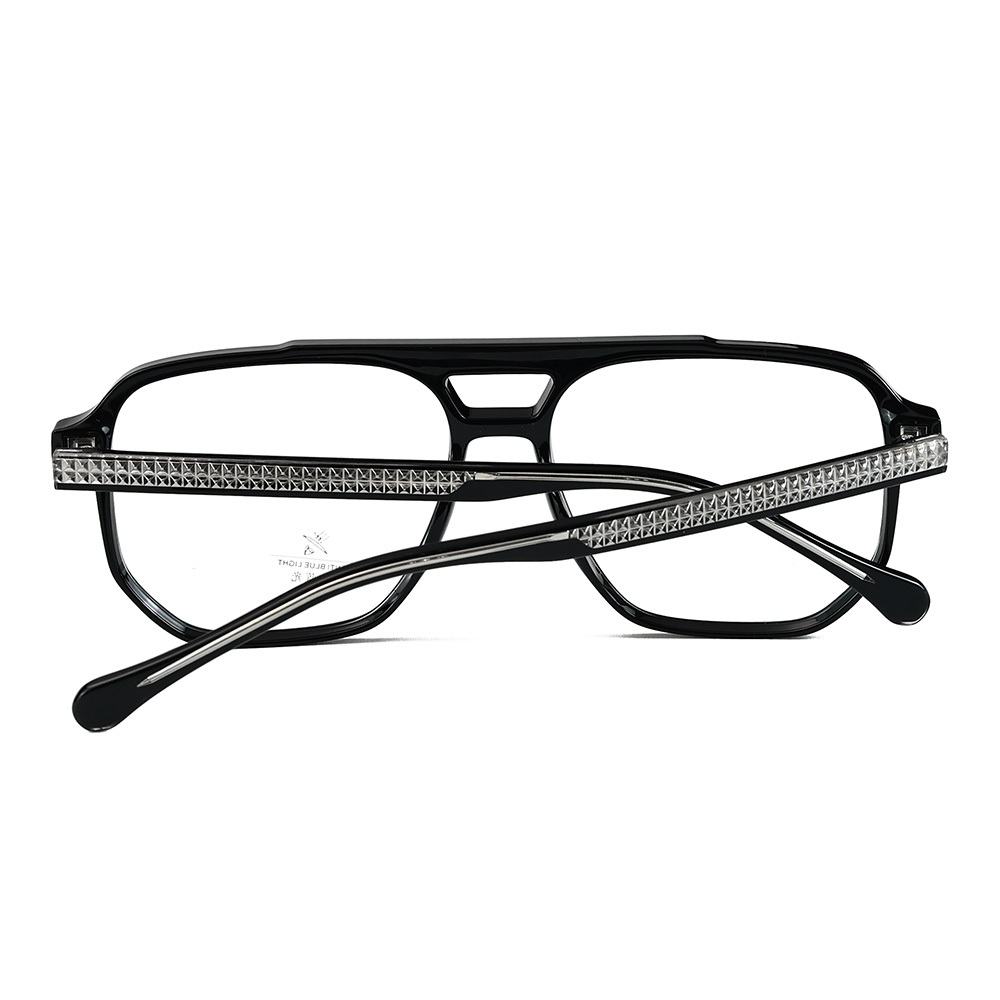 Gafas de sol modernas con protección UV y polígono con montura pequeña