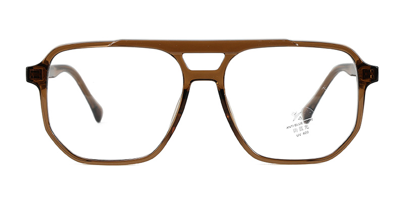 Gafas antiluz azul con diseño de doble haz de acetato Retro TR90