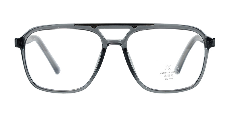 Marcos de gafas ópticas de acetato de acetato TR90 Fashion Aviator Frame