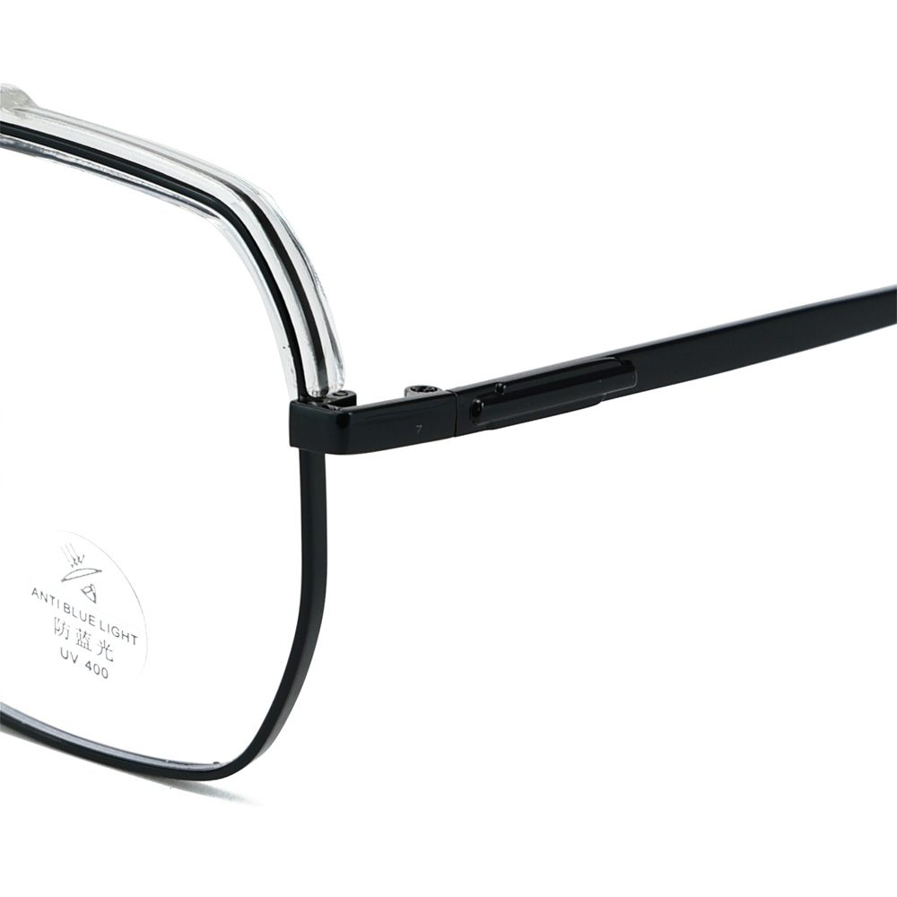 Gafas de sol modernas con protección UV y polígono con montura pequeña