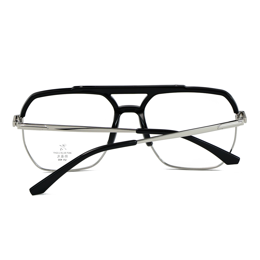 Gafas de sol modernas con protección UV y polígono con montura pequeña