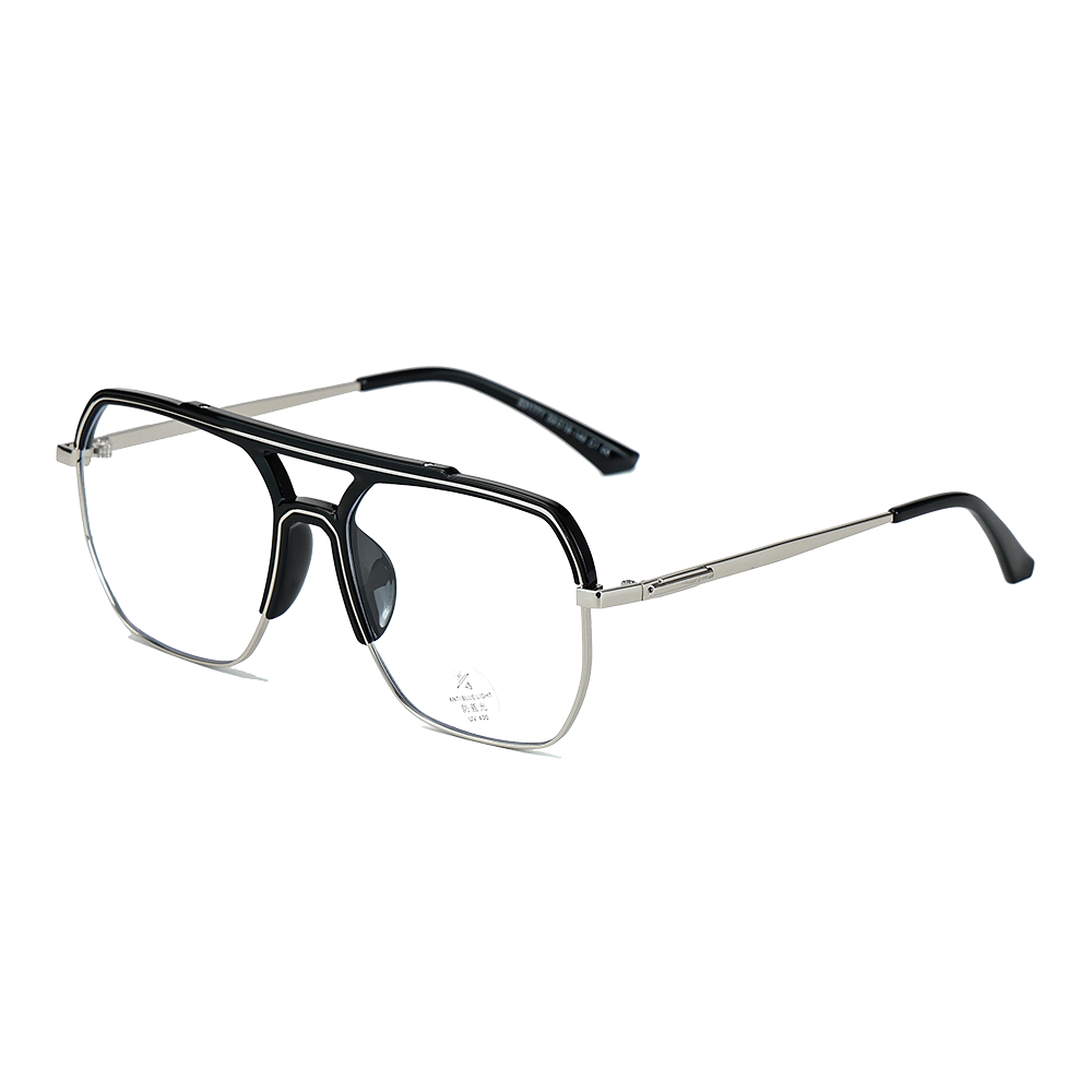 Gafas de protección de luz azul con marco de metal INS Style Pilot