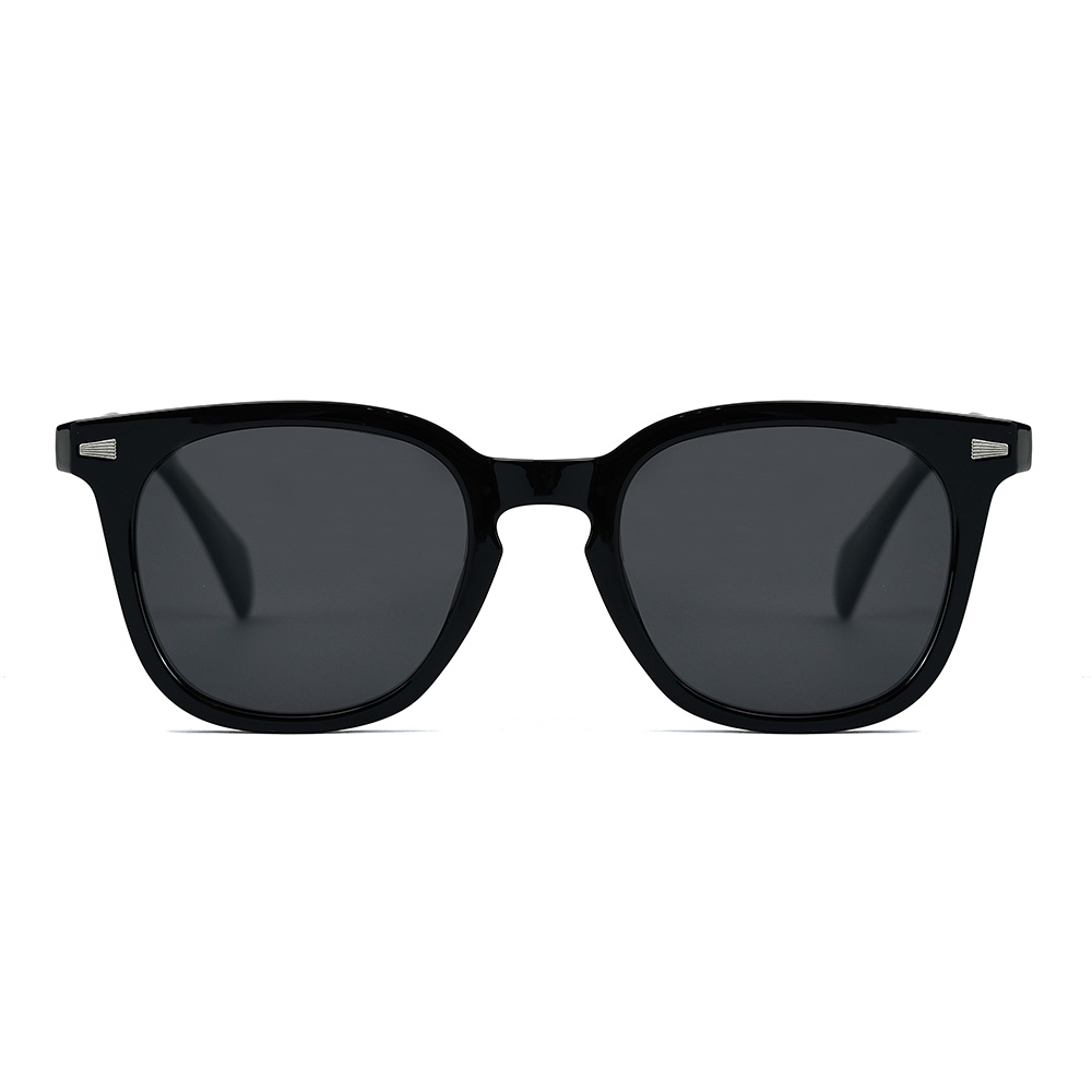 Gafas de sol de acetato con montura TR unisex cuadradas de moda