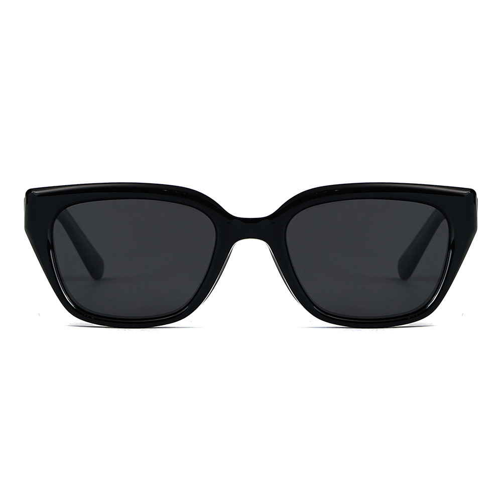 Gafas de sol polarizadas TR90 con protección UV400 cuadradas retro para hombres y mujeres