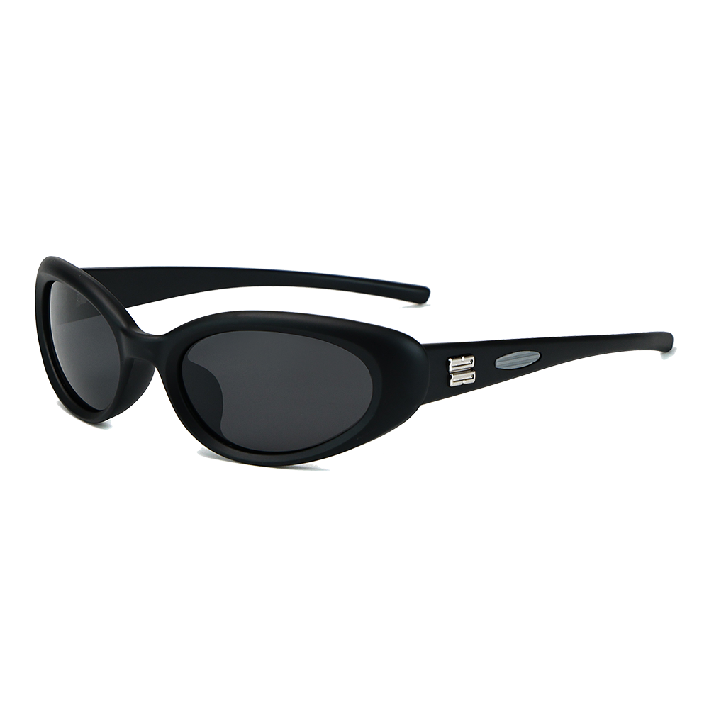 Gafas de sol ovaladas de ojo de gato con protección UV retro al aire libre