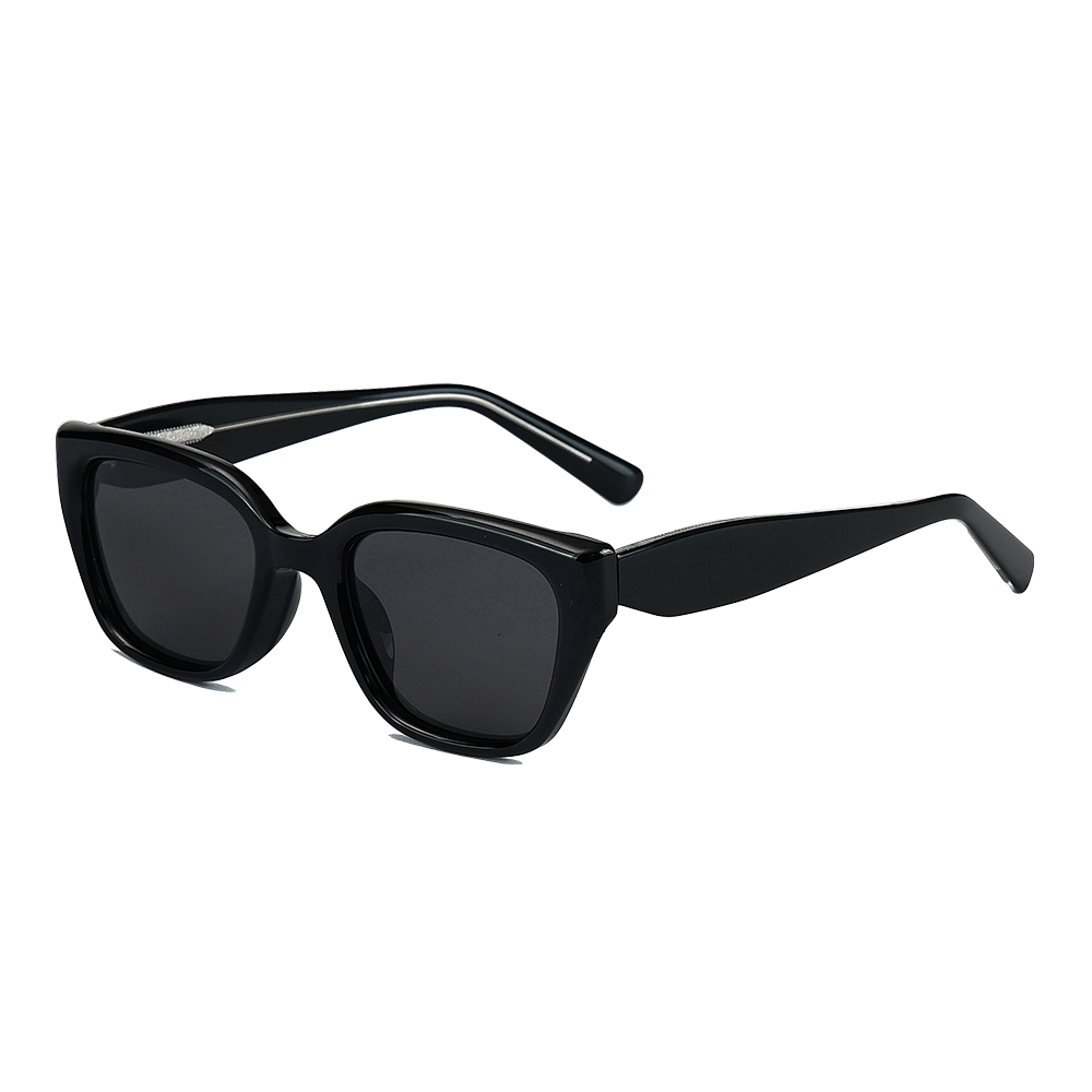 Gafas de sol polarizadas TR90 con protección UV400 cuadradas retro para hombres y mujeres