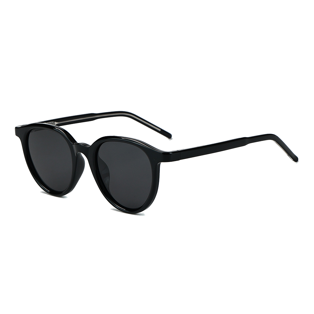 Gafas de sol polarizadas para mujer con montura ovalada de estilo coreano
