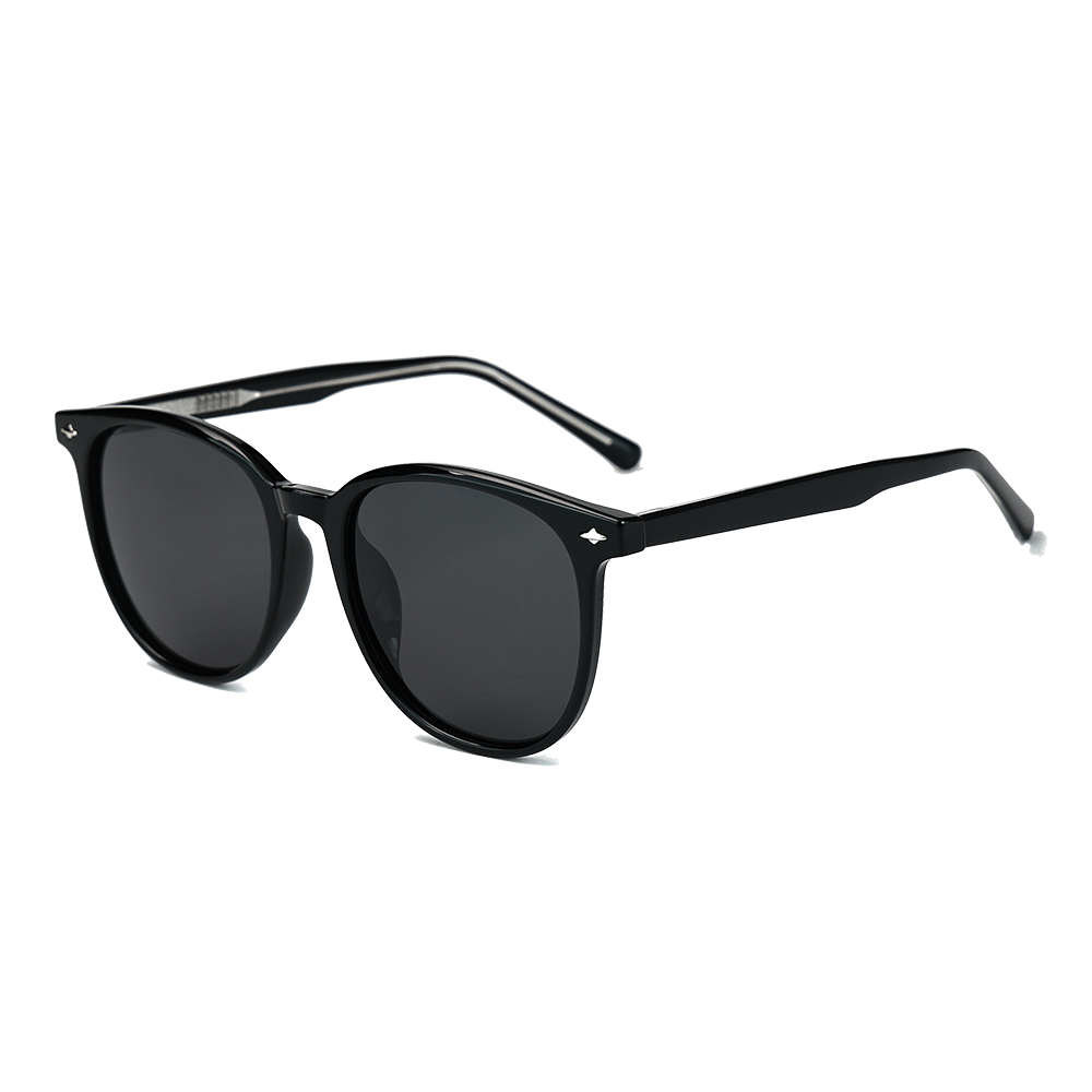 Gafas de sol polarizadas de acetato con montura TR para mujer de moda
