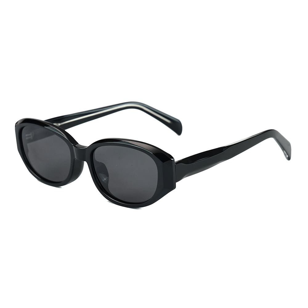 Gafas de sol polarizadas de acetato con montura TR de moda para mujer