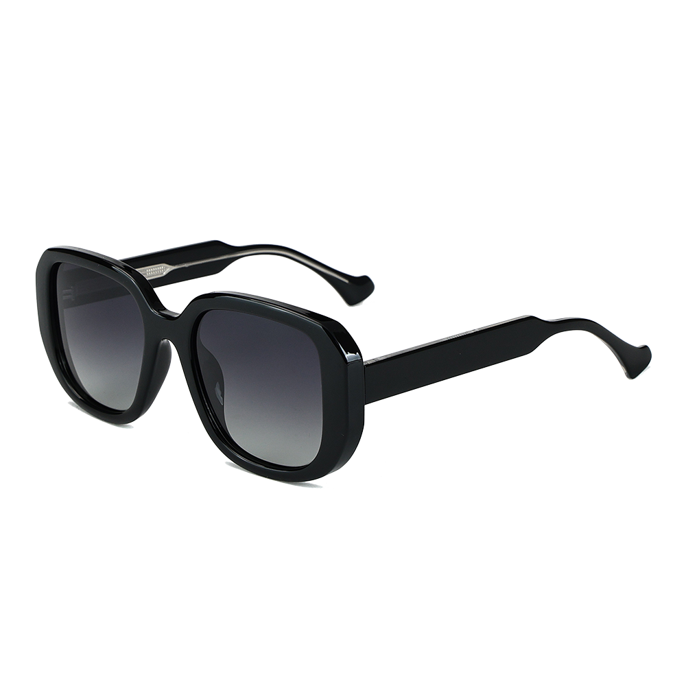 Gafas de sol de acetato TR90 de gran tamaño de moda para hombres y mujeres