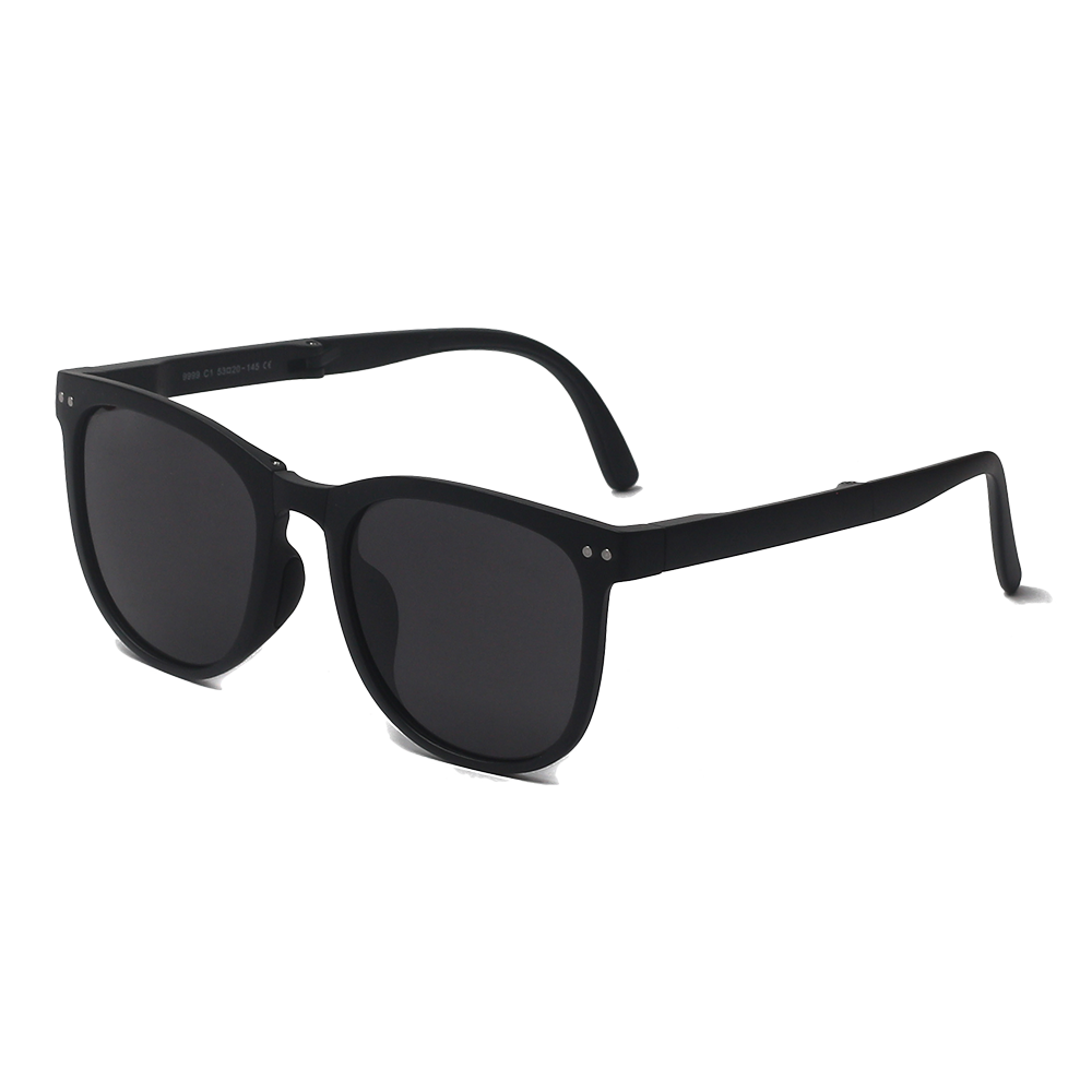 Gafas de sol polarizadas plegables con montura redonda para exteriores